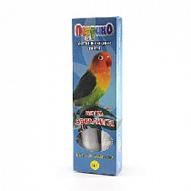 картинка для Минеральные жердочки "Ветка Эвкалипта" 17х2,5см для птиц на сайте сети магазинов Бонифаций