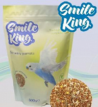 картинка для Корм 500г Smile King премиум для волнистых попугаев на сайте сети магазинов Бонифаций