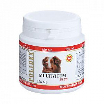 картинка для Полидэкс Мультивитум 150таб витамины для собак на сайте сети магазинов Бонифаций