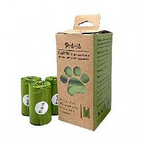 картинка для Пакеты биоразлагаемые с ручками 23х36см Pet-it 8рулонов по 15шт для выгула собак на сайте сети магазинов Бонифаций