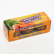 картинка для Медово-зерновые шарики 60гх3шт с овощами для грызунов на сайте сети магазинов Бонифаций