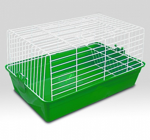 дополнительная картинка для Клетка 60*36*32 "Вайти" зеленая для кролика на сайте сети магазинов Бонифаций
