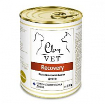 картинка для Корм 340г Clan Vet Recovery восстановительная диета для кошек и собак на сайте сети магазинов Бонифаций