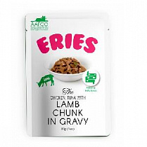 картинка для Корм 85г Pettric Eries ягненок с тунцом и курицей кусочки в соусе для кошек на сайте сети магазинов Бонифаций