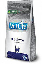 картинка для Корм 400г Vet Life Ultrahypo для кошек при аллергии на сайте сети магазинов Бонифаций