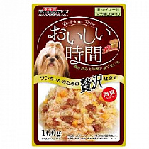 картинка для Корм 100г Аппетитное рагу из куриного филе и японского телёнка с бататом для собак на сайте сети магазинов Бонифаций