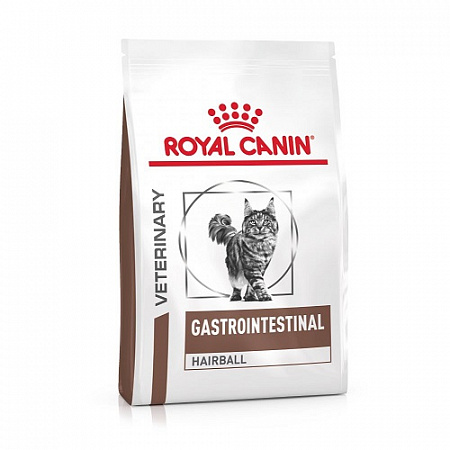 дополнительная картинка для Корм 400г Royal Canin Гастроинтестинал Хэйрбол Контрол для кошек на сайте сети магазинов Бонифаций