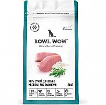 картинка для Корм 800г BOWL WOW индейка, рис, розмарин для собак мелкихх пород на сайте сети магазинов Бонифаций