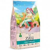 картинка для Корм 2кг ZILLII индейка с ягненком поддержка здоровья кожи и шерсти для кошек на сайте сети магазинов Бонифаций